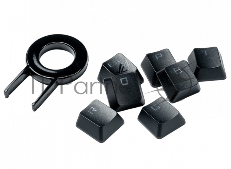 Набор клавиш ASUS ROG PBT Gaming Keycap Set (ПБТ, 124 шт, экстрактор, стабилизаторы клавиш, 90MP0280-BAUA00)