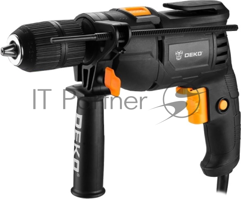 Дрель ударная Deko DKID600W 600Вт патрон:быстрозажимной реверс (кейс в комплекте) (063-4163)