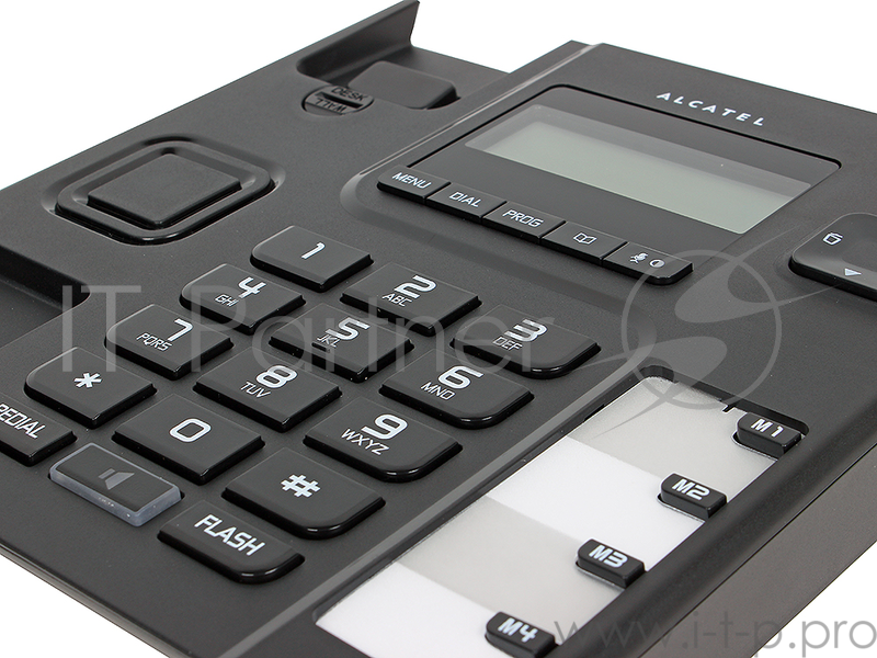 Телефон ALCATEL T56 Black АОН, Display, Flash, Recall, Wall mt.