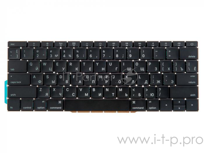 Клавиатура для Apple для MacBook Pro для Retina 13 A1708 Function Key, для Late 2016 Mid 2017, прямой Enter Rus