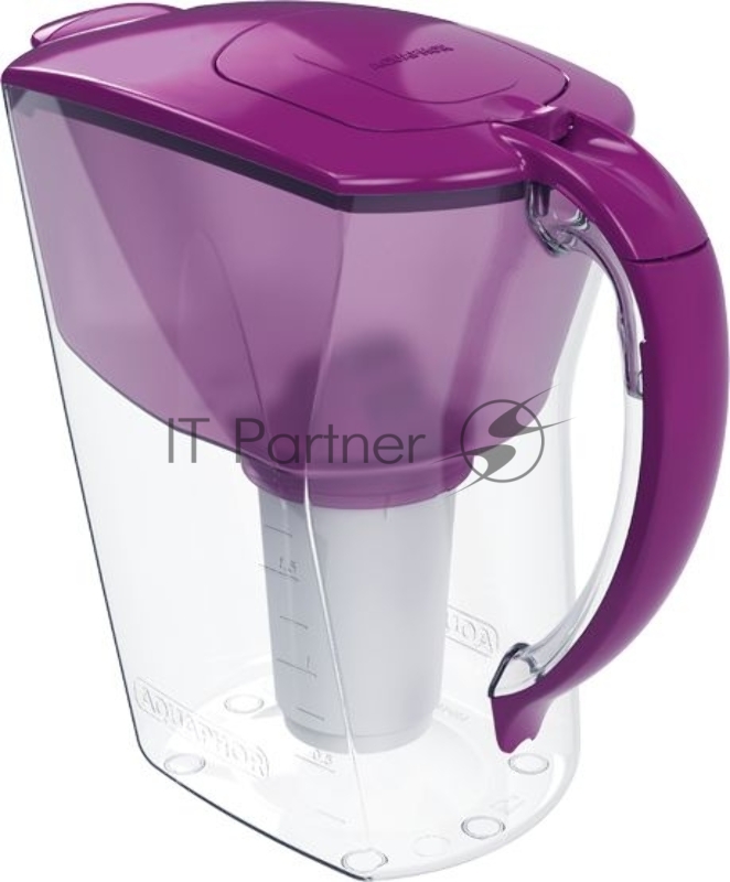 Кувшин Аквафор Аквамарин P81А5F цикламен 3.8л.