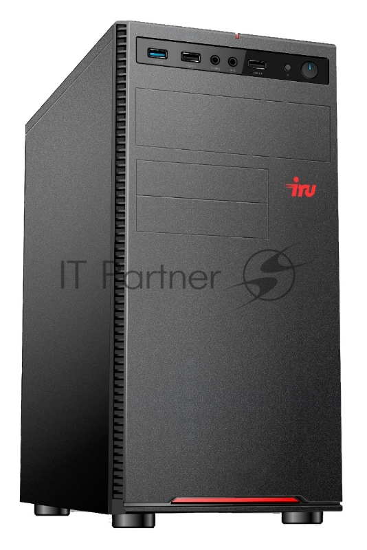 ПК IRU Home 320A3 MT Ryzen 3 3100 (3.6)/8Gb/SSD240Gb/GTX1650 4Gb/Windows 10 Home Single Language 64/GbitEth/400W/черный