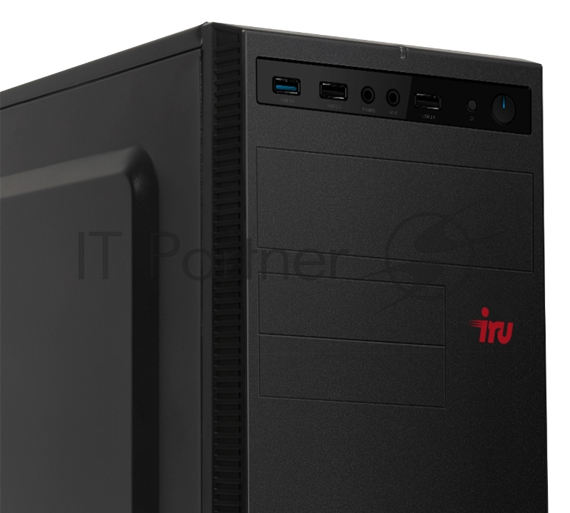 ПК IRU Home 320A3 MT Ryzen 3 3100 (3.6)/8Gb/SSD240Gb/GTX1650 4Gb/Windows 10 Home Single Language 64/GbitEth/400W/черный
