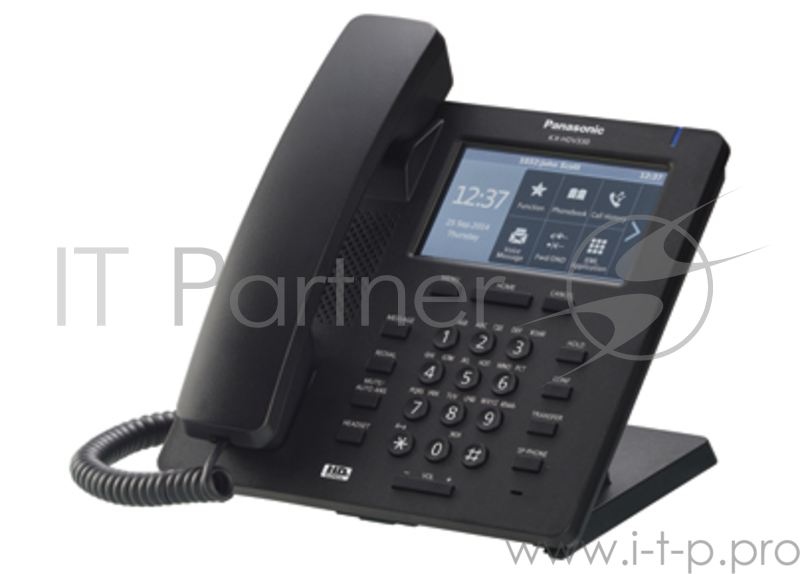 Телефон IP Panasonic KX-HDV330RUB черный