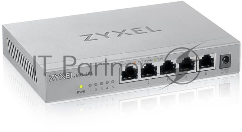 Коммутатор Zyxel MG-105-ZZ0101F неуправляемый