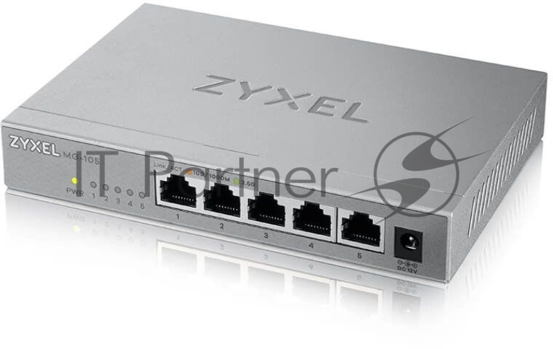 Коммутатор Zyxel MG-105-ZZ0101F неуправляемый