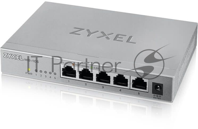 Коммутатор Zyxel MG-105-ZZ0101F неуправляемый