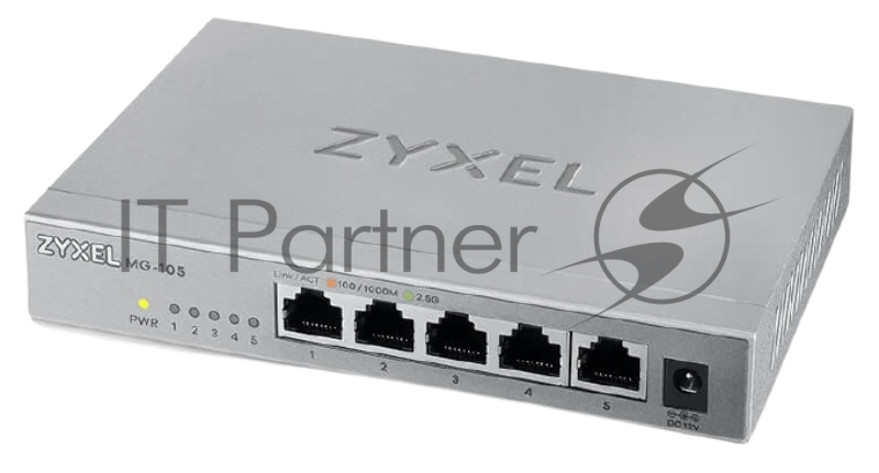 Коммутатор Zyxel MG-105-ZZ0101F неуправляемый