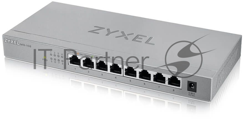 Коммутатор Zyxel MG-108-ZZ0101F неуправляемый