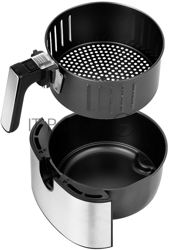 Аэрогриль Kitfort КТ-2221 черный/серебристый