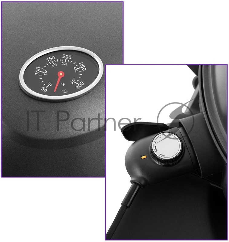 Электрогриль Kitfort КТ-1658 черный