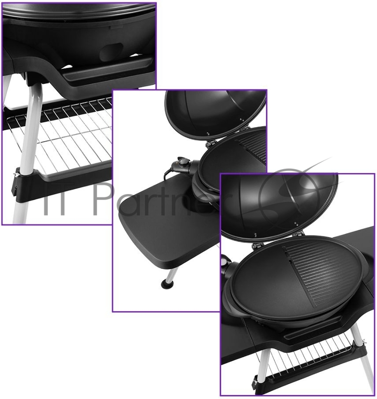 Электрогриль Kitfort КТ-1658 черный