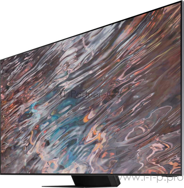 Телевизор ЖК 85 Samsung QE85QN800AUXRU / 85”, Neo QLED 8K, Smart TV,Wi-Fi, Voice, PQI 4800, HDR 32х, HDR10+, DVB-T2/C/S2, 4.2.2 CH, 70W, OTS+, FreeSync Premium Pro, 4HDMI, 3USB, STAINLESS STEEL/SAND BLACK