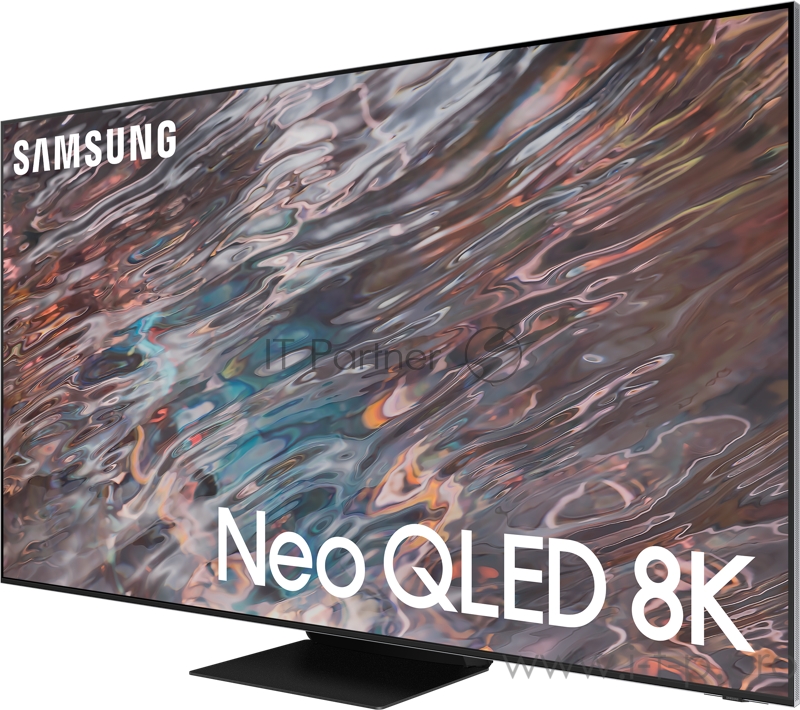 Телевизор ЖК 85 Samsung QE85QN800AUXRU / 85”, Neo QLED 8K, Smart TV,Wi-Fi, Voice, PQI 4800, HDR 32х, HDR10+, DVB-T2/C/S2, 4.2.2 CH, 70W, OTS+, FreeSync Premium Pro, 4HDMI, 3USB, STAINLESS STEEL/SAND BLACK