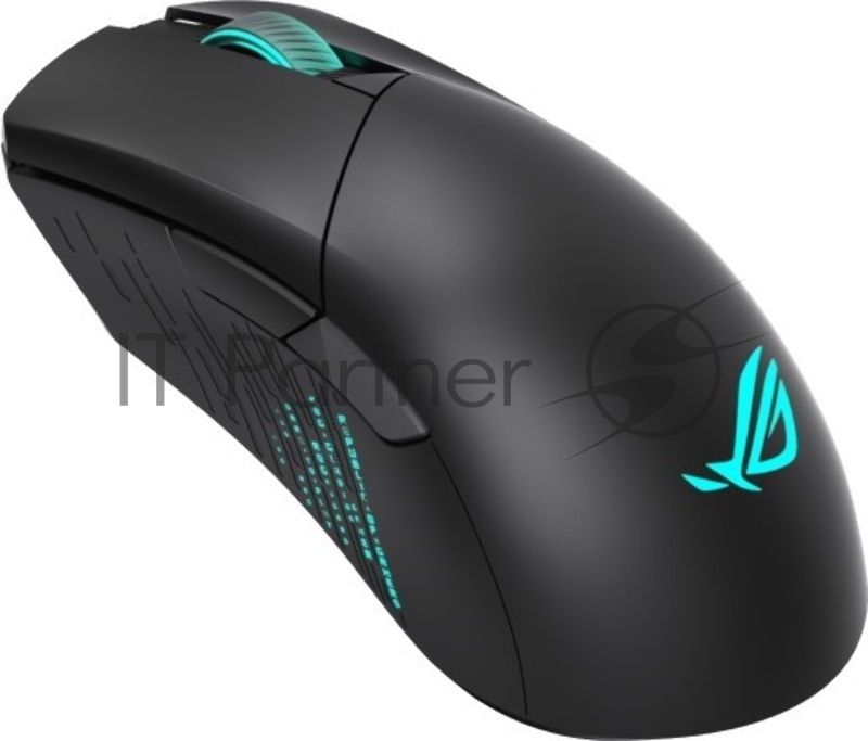 Игровая беспроводная мышь ASUS ROG Gladius III WL (RGB LED, 6 кнопок, 19000 dpi, black, USB, 90MP0200-BMUA00)
