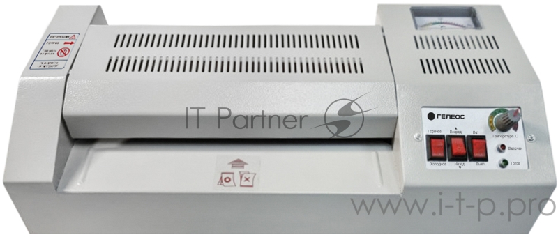 Ламинатор ГЕЛЕОС ЛМ A4 Про, А4, 2х250 (пленка 60-250мкм), 620 мм/мин, 4 вала, реверс, металл. корпус, мах толщина 2мм