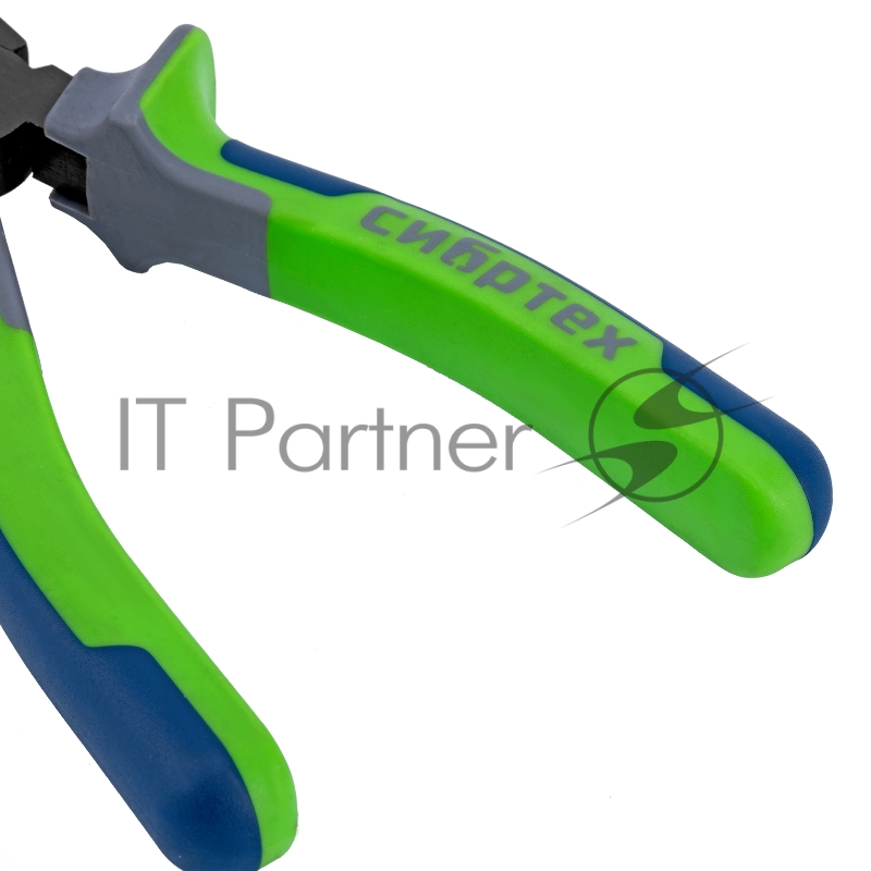 СИБРТЕХ Плоскогубцы комбинированные, 200 мм, фосфатирование, трехкомпонентные рукоятки 17055