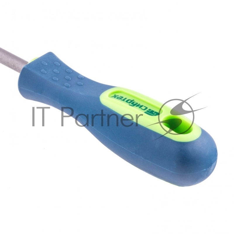 СИБРТЕХ Напильник, 200 мм круглый, двухкомпонентная рукоятка, №2 16127