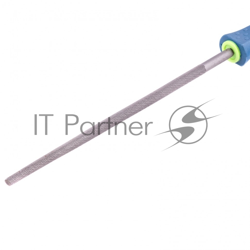 СИБРТЕХ Напильник, 200 мм круглый, двухкомпонентная рукоятка, №2 16127