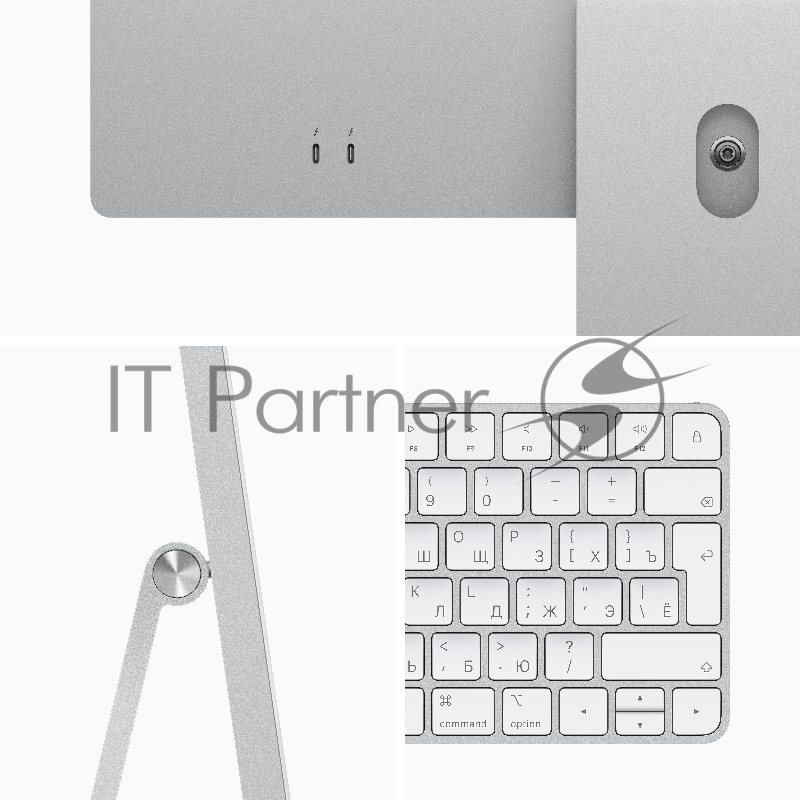 Моноблок Apple 24-inch iMac with Retina 4.5K display: Apple M1 chip with 8-core CPU and 7-core GPU/16GB unified memory/1TB SSD - Silver