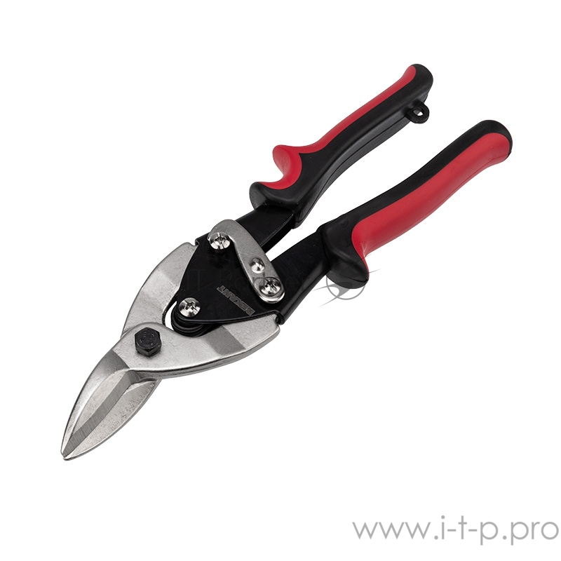 Ножницы по металлу левые REXANT 260 мм никелированные, двухкомпонентные рукоятки