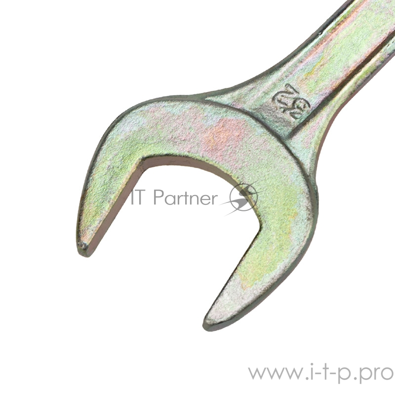 Ключ гаечный рожковый REXANT 30х32 мм, желтый цинк