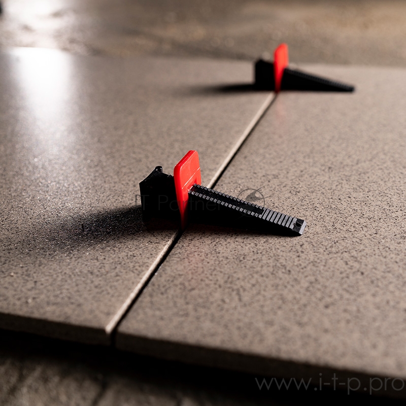 Система выравнивания плитки СВП (клипса/зажим и клин 40/40 шт.) REXANT