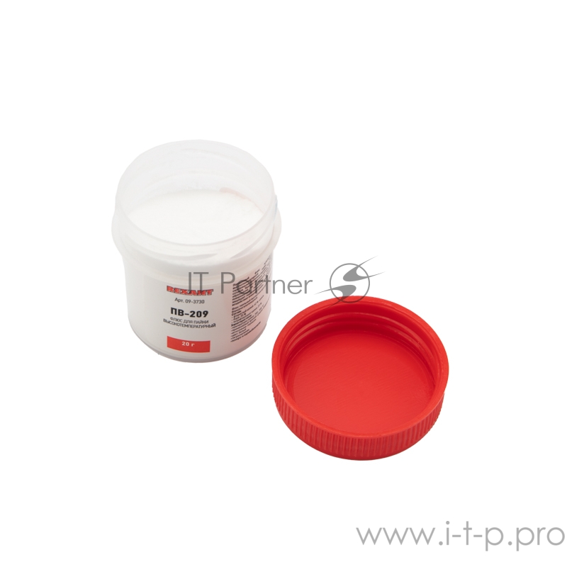 Флюс для высокотемпературной пайки ПВ-209 20 г REXANT