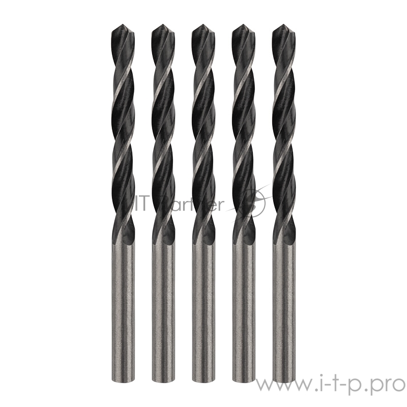 Сверло по металлу 8,0 мм HSS (5 шт. в упаковке) DIN 338 REXANT