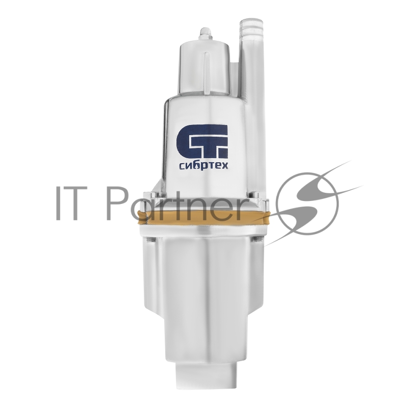 Вибрационный насос СИБРТЕХ СВН30015 верхний забор 300 Вт напор 75 м 1200 л/ч кабель 15 м 99302