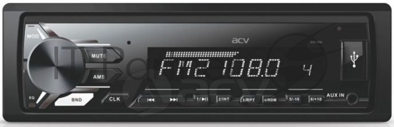 Автомагнитола ACV AVS-812BW 1DIN 4x50Вт