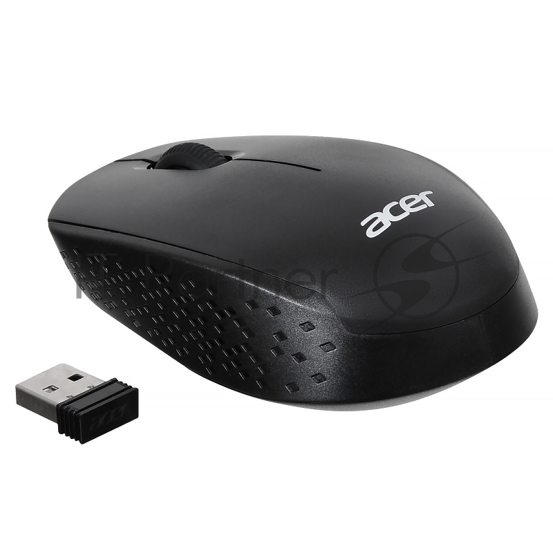 Мышь Acer OMR020 черный оптическая (1200dpi) беспроводная USB (3but)