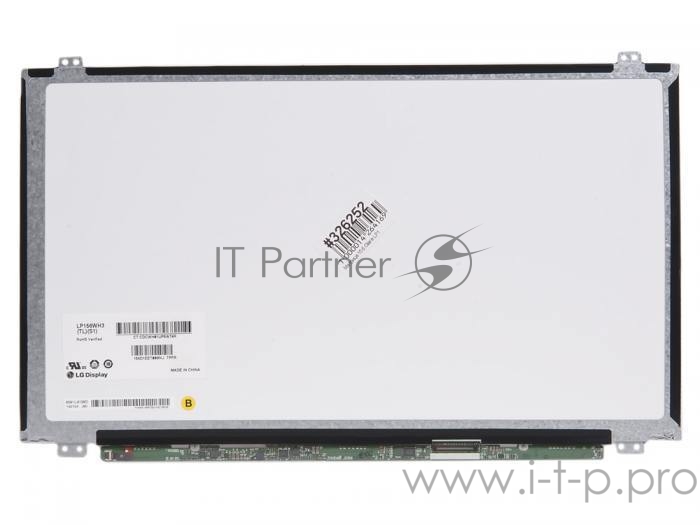 Матрица 15.6 Glare LP156WH3 (TL)(S1), WXGA HD 1366x768, 40L, cветодиодная, уши В/Н