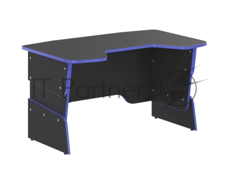 Игровой стол Skyland SKILL STG 1385 Антрацит/Синий (1360 x 850 x 750 мм, ЛДСП)