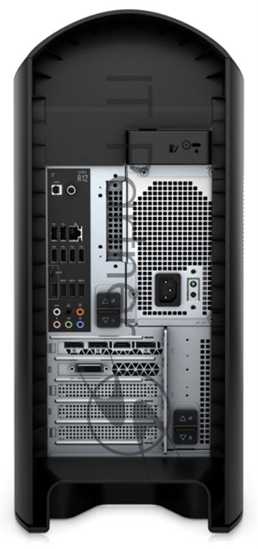 Компьютер Alienware Aurora R12 MT Core i9 11900F (2.5) 32Gb SSD1Tb/RTX3080Ti 12Gb Windows 10 GbitEth WiFi BT 1000W клавиатура мышь черный