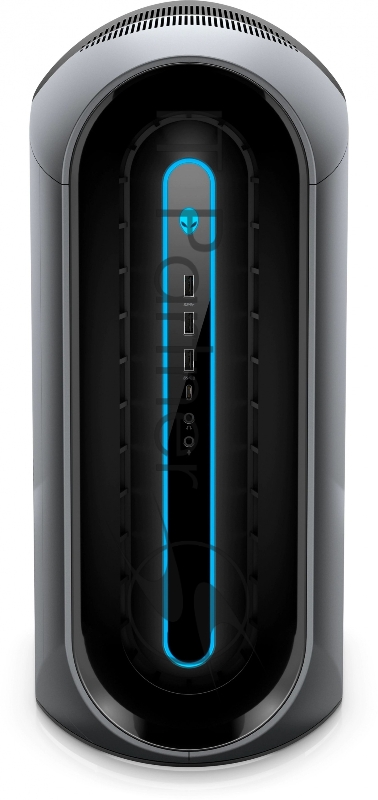 Компьютер Alienware Aurora R12 MT Core i9 11900F (2.5) 32Gb SSD1Tb/RTX3080Ti 12Gb Windows 10 GbitEth WiFi BT 1000W клавиатура мышь черный