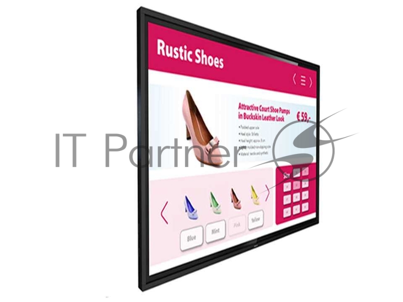 Панель 55 Philips 55BDL3452T Multi-touch IPS 3840x2160 16:9 8ms 178/178 400cd 1300:1 2*HDMI DVI VGA USB mSD OPS RJ45 RS232C IR Speakers Android Wi-fi