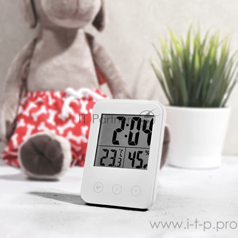 Цифровой сенсорный термогигрометр HALSA