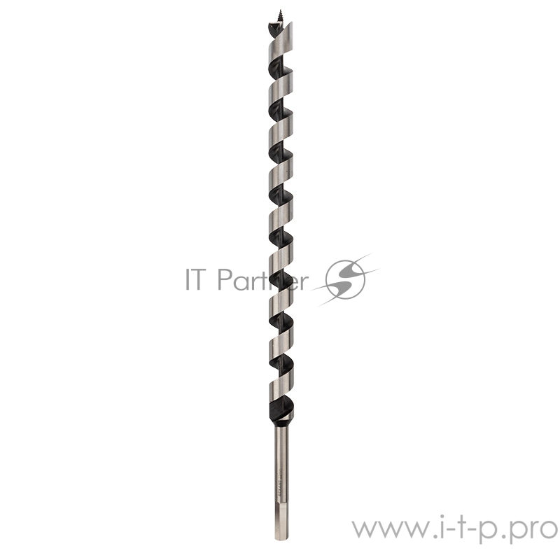 Сверло винтовое по дереву 22х460 мм (шестигранный хвостовик) Kranz