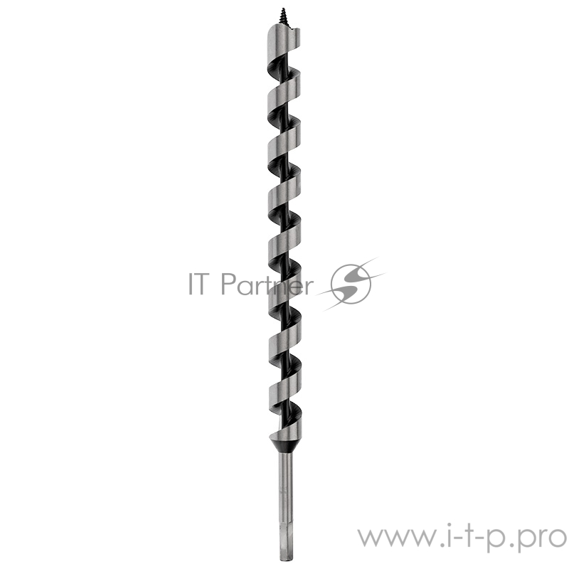 Сверло винтовое по дереву 28х460 мм (шестигранный хвостовик) Kranz