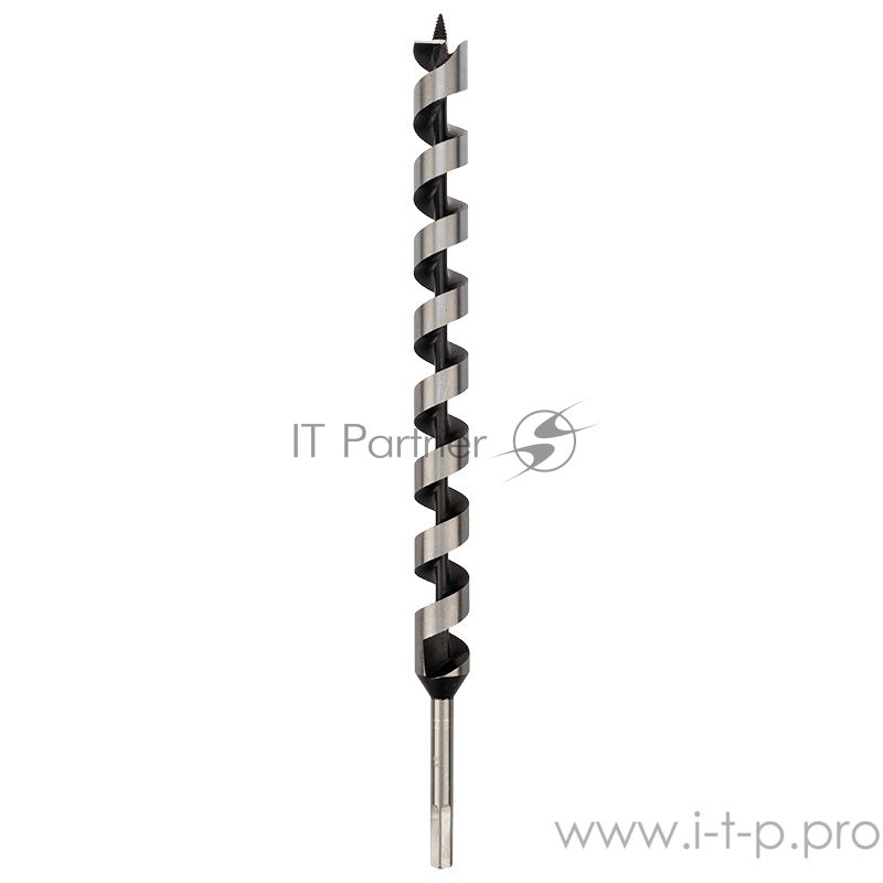 Сверло винтовое по дереву 30х460 мм (шестигранный хвостовик) Kranz