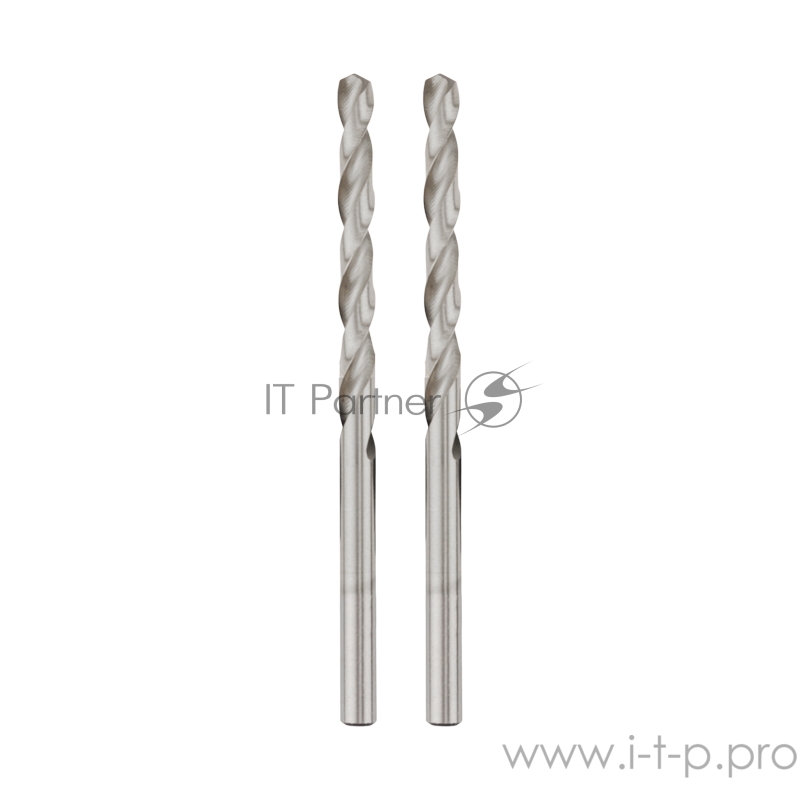 Сверло по металлу 2,5 мм «Стандарт+» (P6M5 M-2) (2 шт. в блистере) DIN 338 Kranz