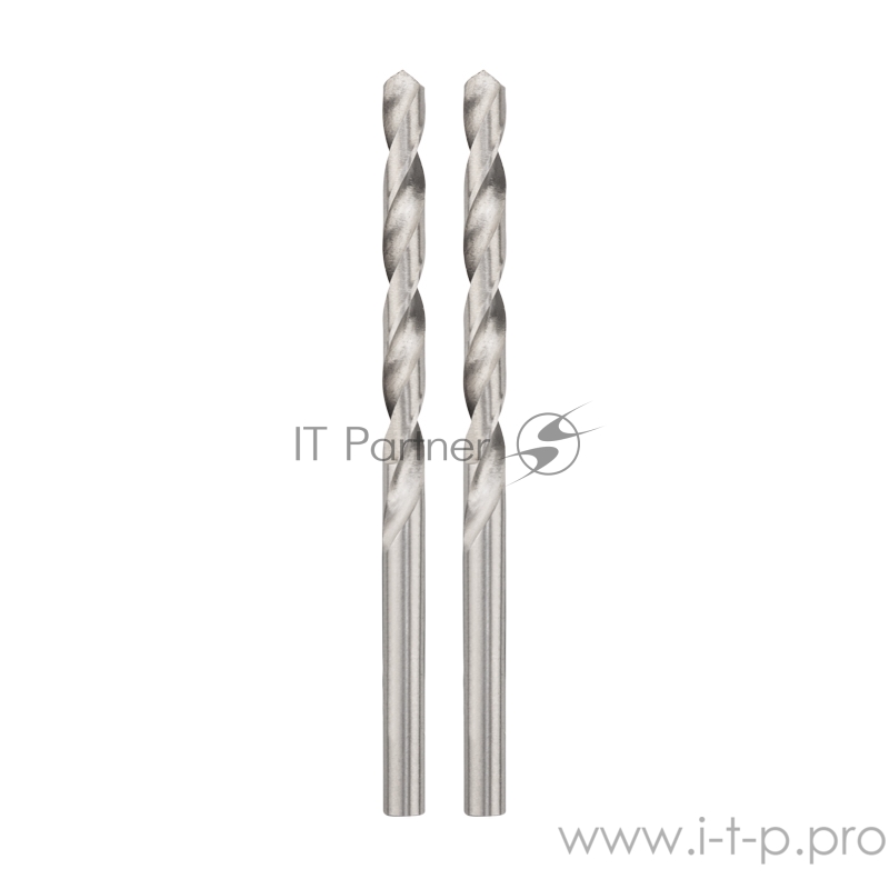 Сверло по металлу 2 мм HSS (2 шт. в упаковке) DIN 338 Kranz