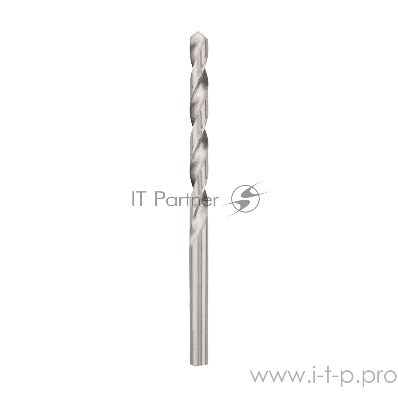 Сверло по металлу 5,0 мм HSS (1 шт. в упаковке) DIN 338 Kranz