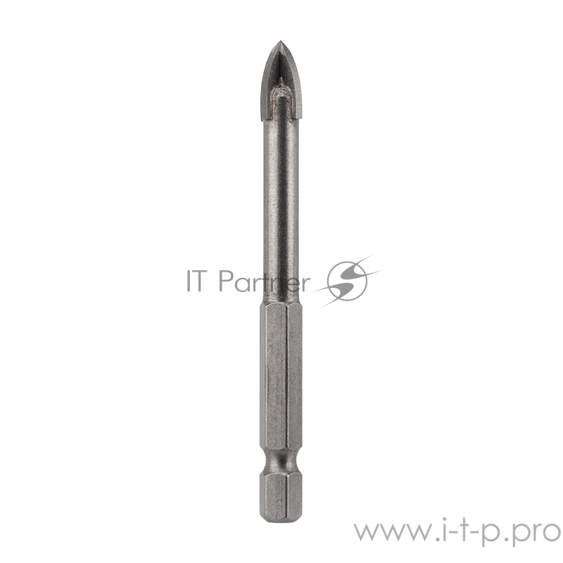 Сверло по стеклу и керамике 8 мм 4 грани шестигранный хвостовик Kranz