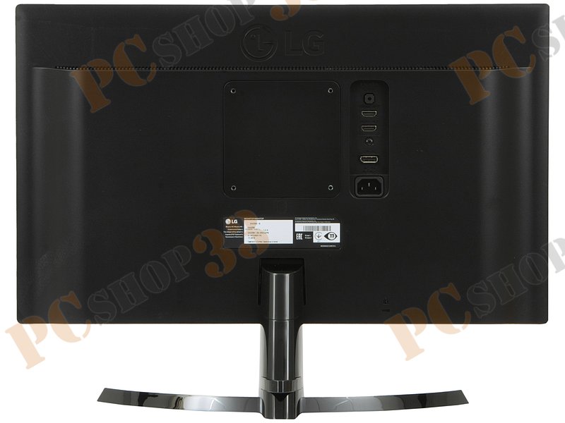 ЖК-монитор 23.8 LG 24UD58 B 3840x2160, 5мс (GtG), черный (2xHDMI, DP)