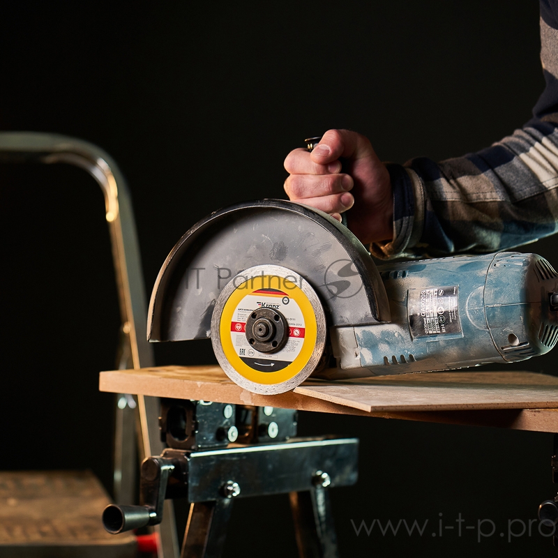 Диск алмазный отрезной сплошной 125x22.2 мм Kranz