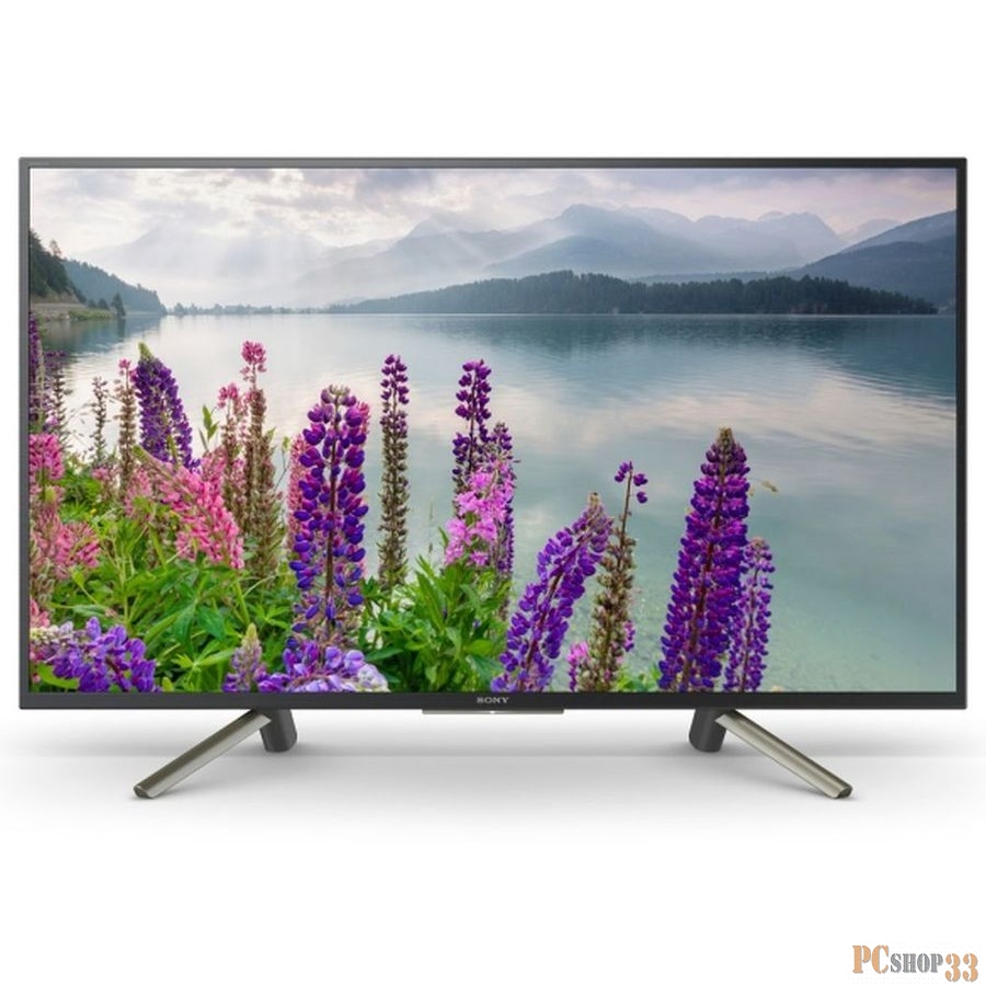 Телевизор LED 43 SONY KDL-43WF804BR черный/серебристый