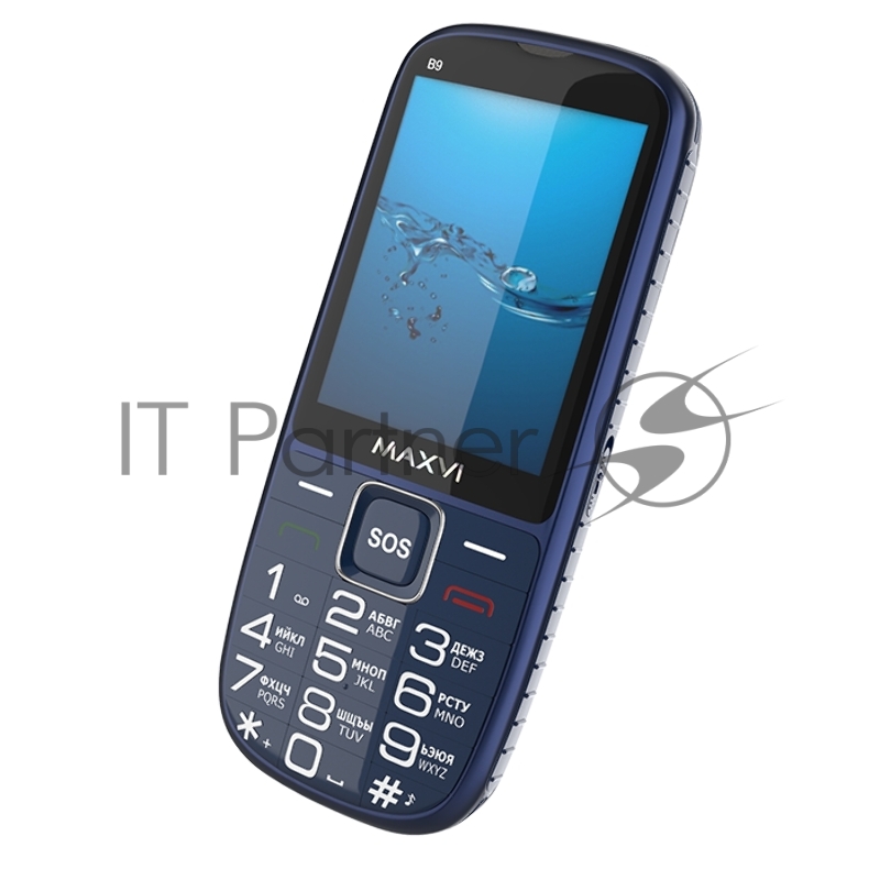 Мобильный телефон Maxvi B9 blue