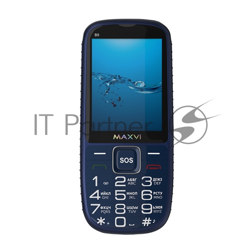Мобильный телефон Maxvi B9 blue